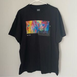 Extra Butter x Stash Mural T-shirt Short Sleeve Crew Neck